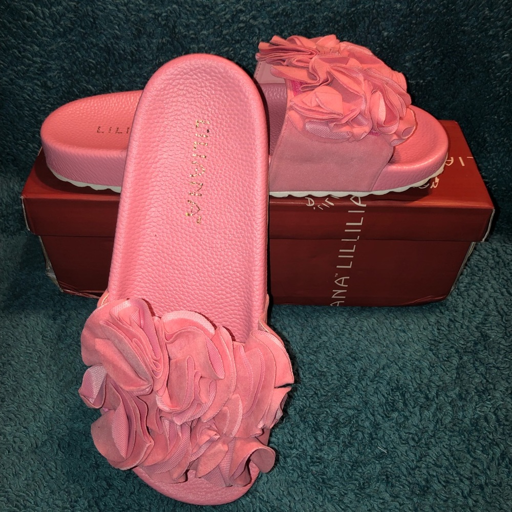 Pink Petal Slides